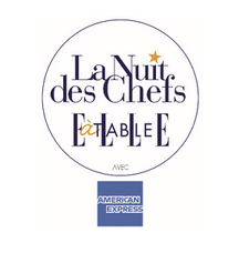 Logo la Nuit des Chefs ELLE à Table